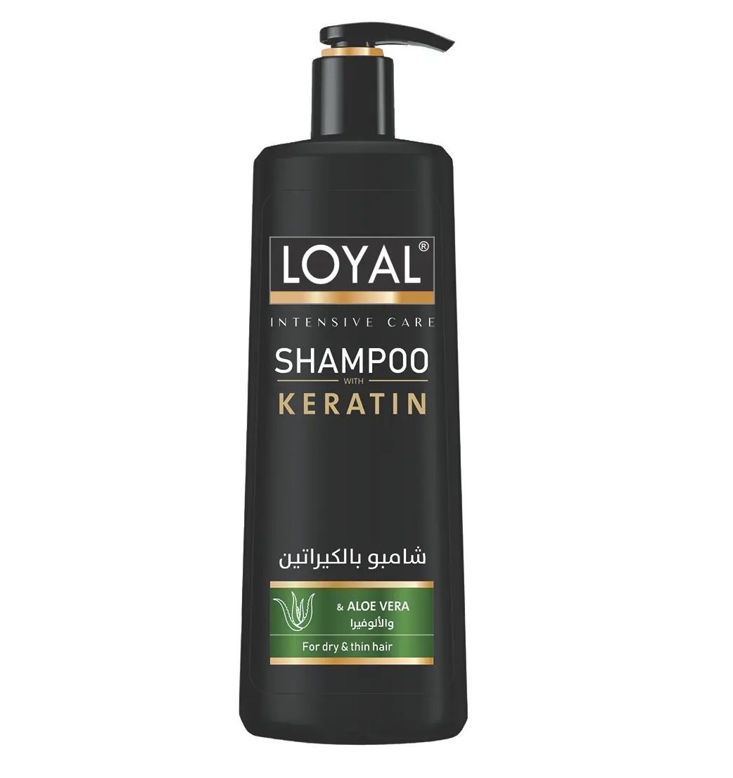 شامبو للشعر بالكيراتين لويال 800 مل ALOE VERA
