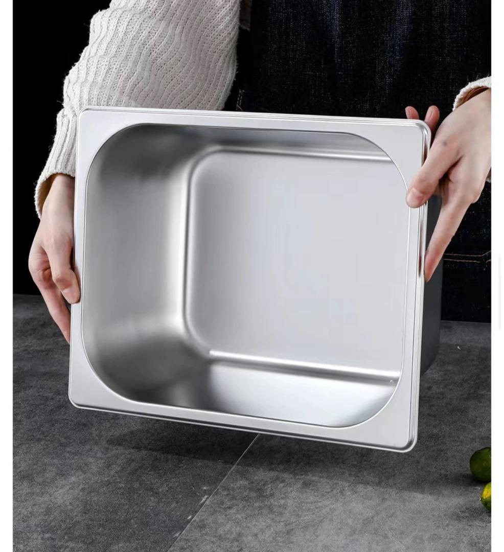 صحن ستيل مستطيل عميق HK-2866-2865