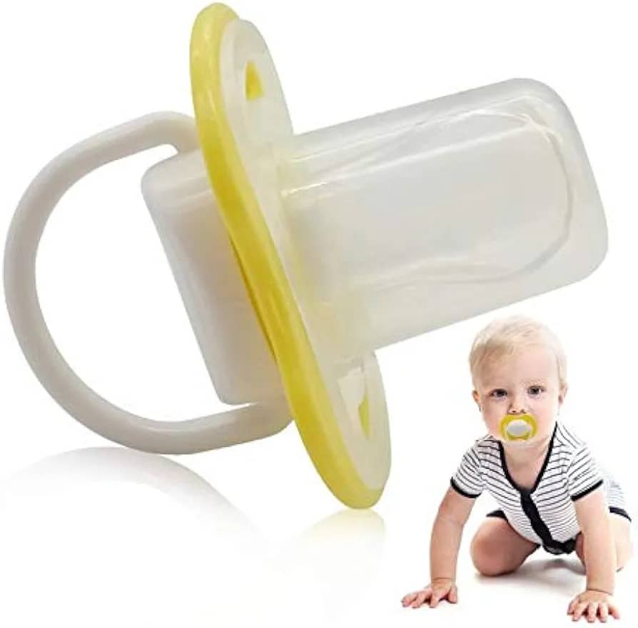 لهاية اطفال سيليكون اصفر صحي بوتاتو AK-669-1