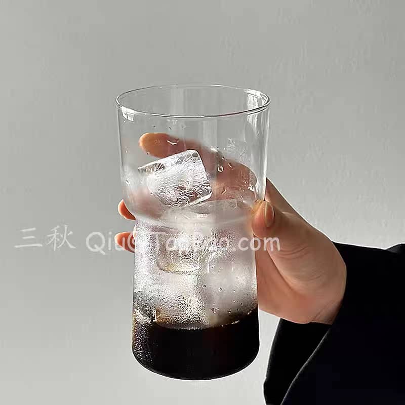 كوب زجاج صافي طويل AZ-9694