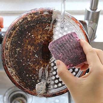 طقم ليف صوف سلك مع صابون 12 قطعة AZ-2472