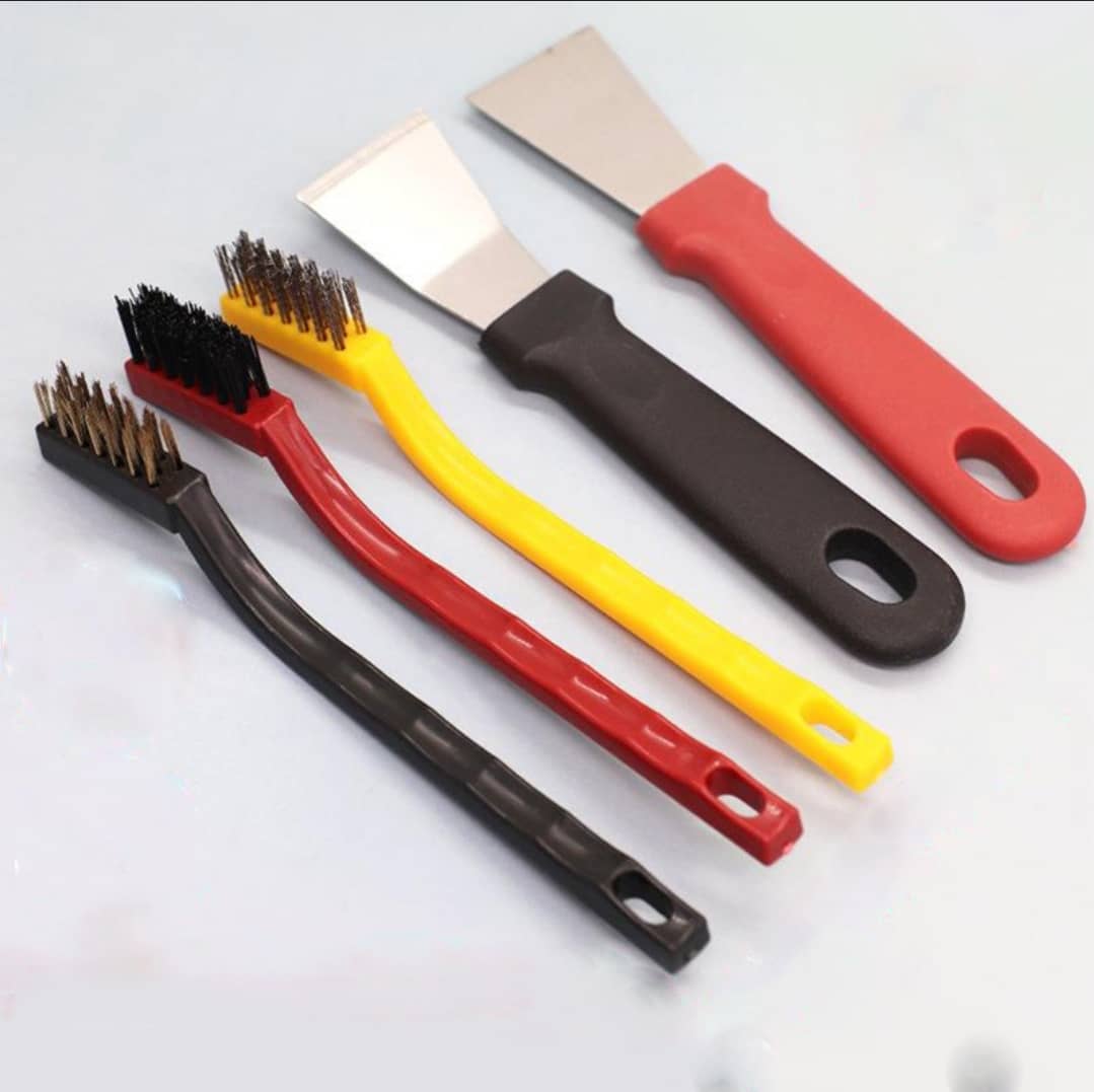 عدة تنظيف افران وادوات مطبخ طقم 6 قطع AZ-3281