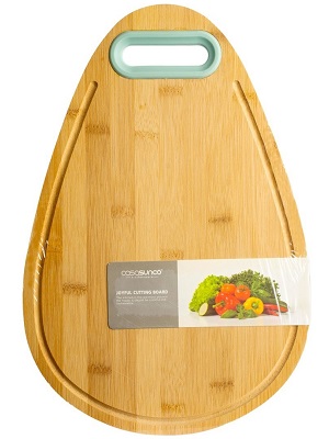 لوح تقطيع خشب بيضاوي  25.5*38  AZ-2423  SK-9124