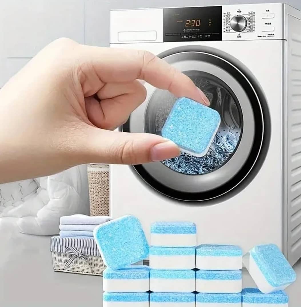 باكت اقراص فوارة لتنظيف الغسالة 12 قطعة iik7827