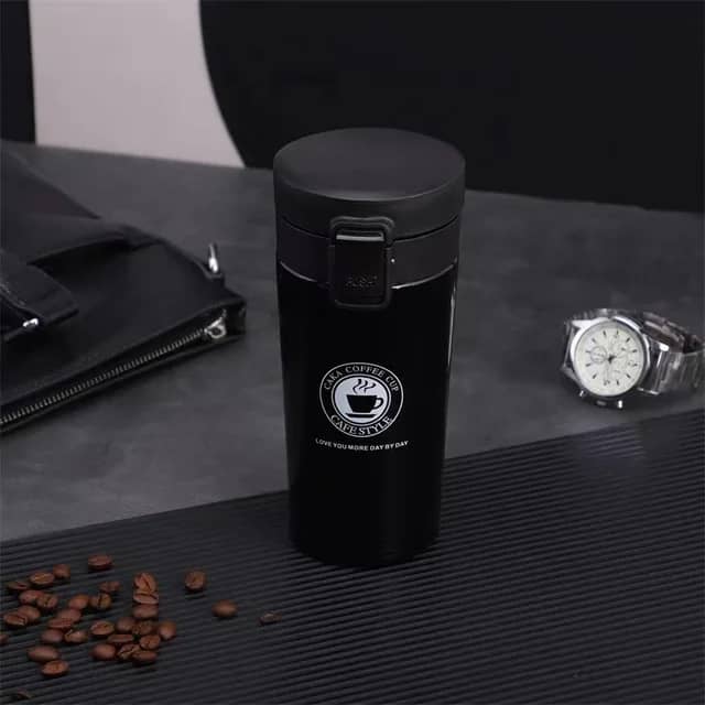 حافظة مشروبات ستيل بقفل 400 مل  AZ-2553