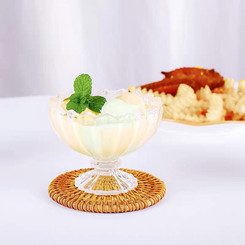 طقم مطايب زجاج مشرم جلاس 6 قطع