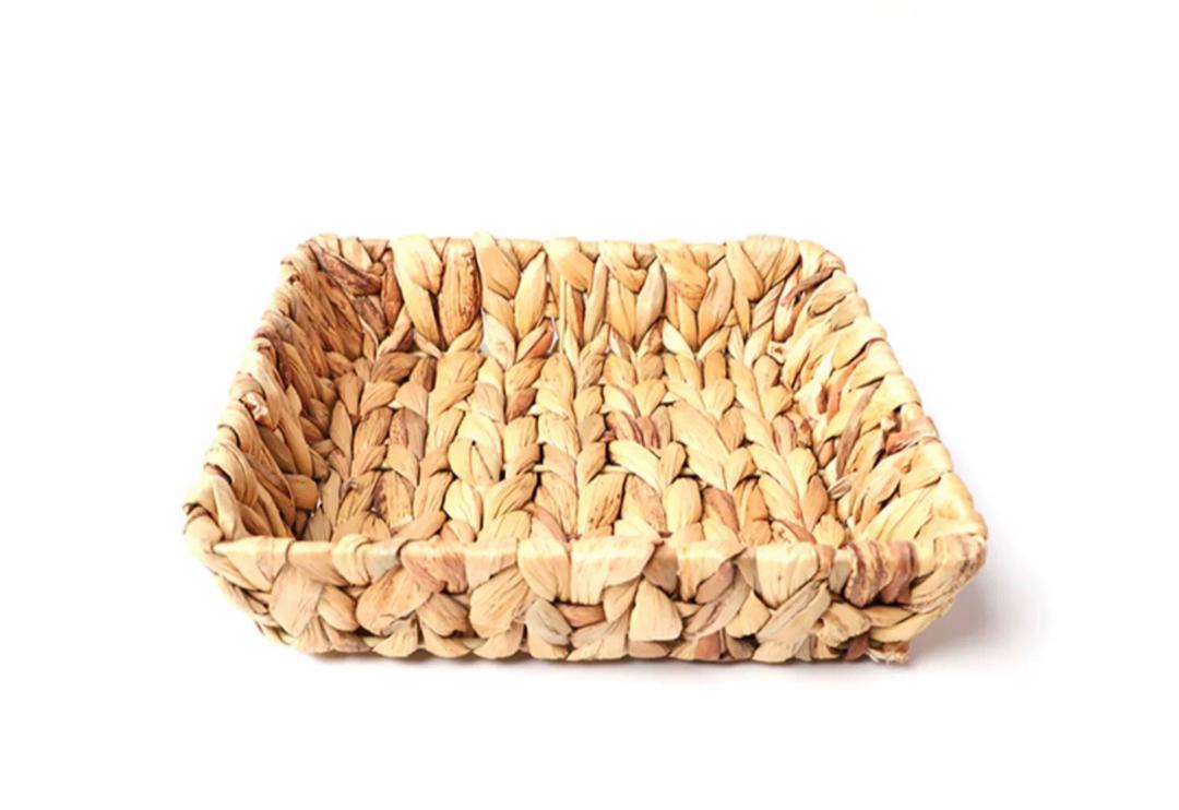 صحن تقديم خزفي مربع