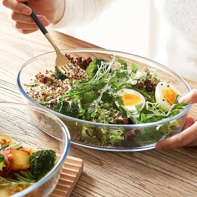 صحن بايركس بيضاوي رد شيري