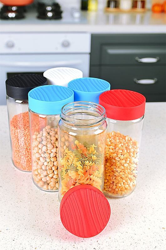 برطمان زجاج تيتيز