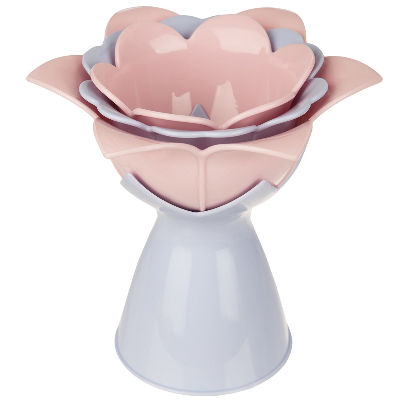 مصب زيت شكل وردة بقاعدة 4 قطع  تيتيز AP-9303