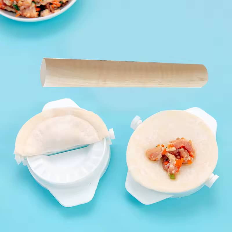 الة معجنات وفطائر بلاستيك ابيض مع البيلم TOU-7675