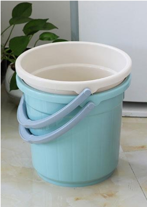 سطل ماء بلاستيك معتم 14 لتر AZ-2307