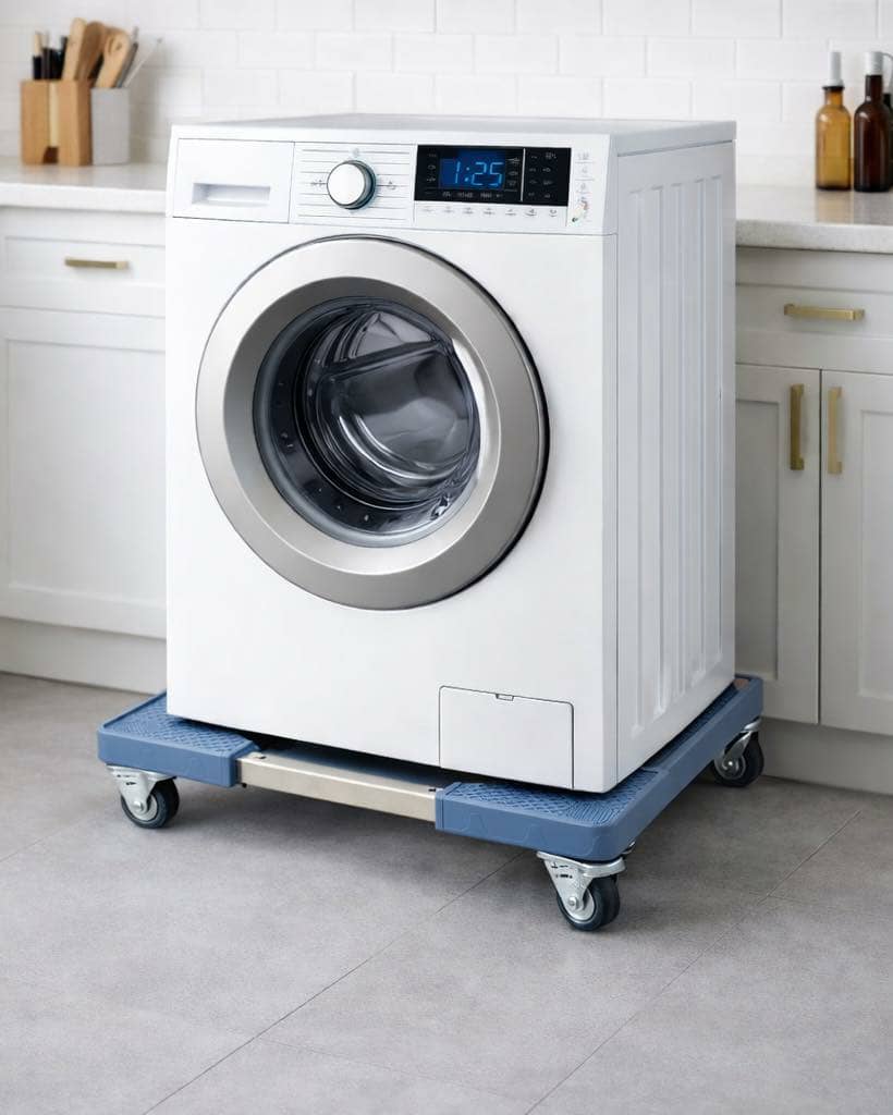 قاعدة ثلاجات واجهزة منزلية حمولة 300 كيلو مع عجلات AZ-3426