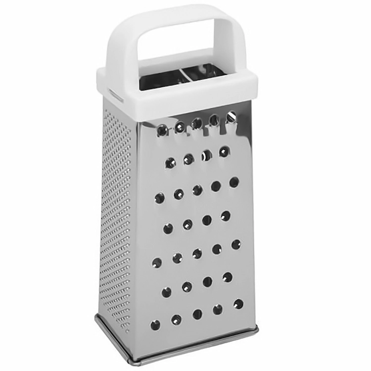 بشارة جبن مربع ستيل مقبض ابيض VOCEN 100368