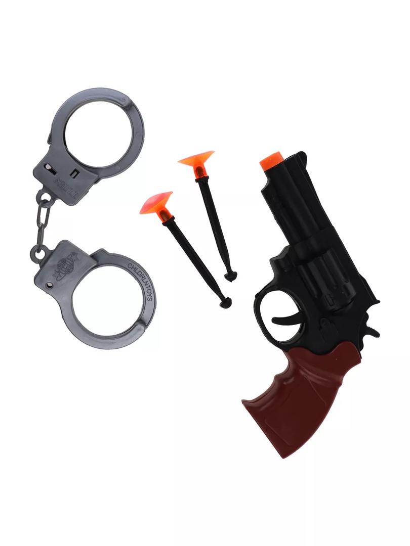 لعبة مسدسات شرطة مع القيود 3 قطع HMK-1336