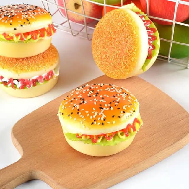 مجسم شكل برجر مع مغناطيس - AZ-2514