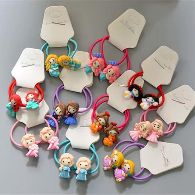 قباضات شعر بناتي رسومات *5 حبات NG-325