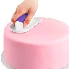 مملس عجينة سكر قبضه بنفسجي 16 سم ZN2138