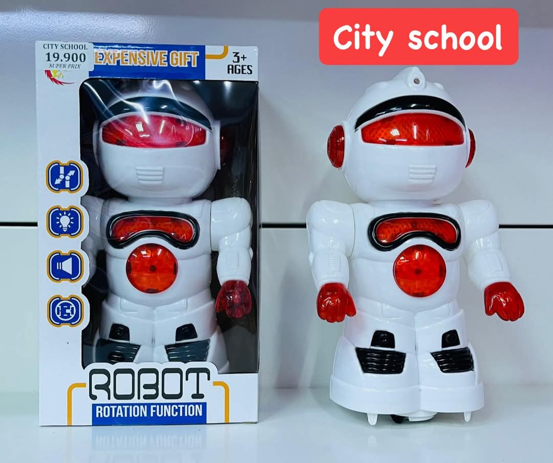 لعبة روبوت متحركة مع الموسيقى RA-819-6
