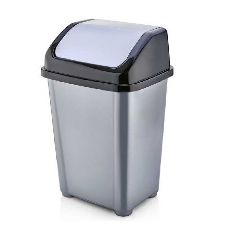 سلة قمامة بلاستيك 20 لتر غطاء مروحة  VIOLETTE 103