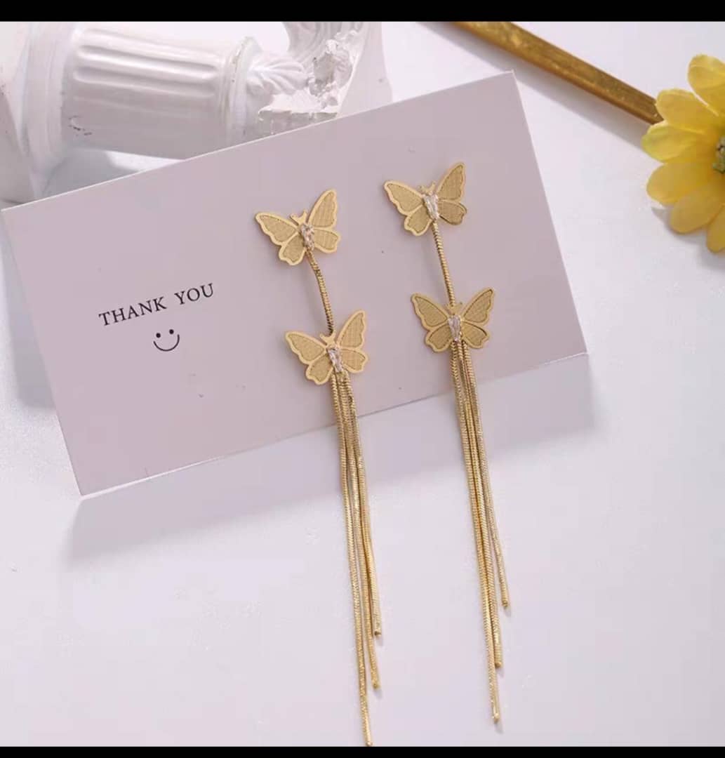 اخراص ستيل شكل فراشة NGA-1676