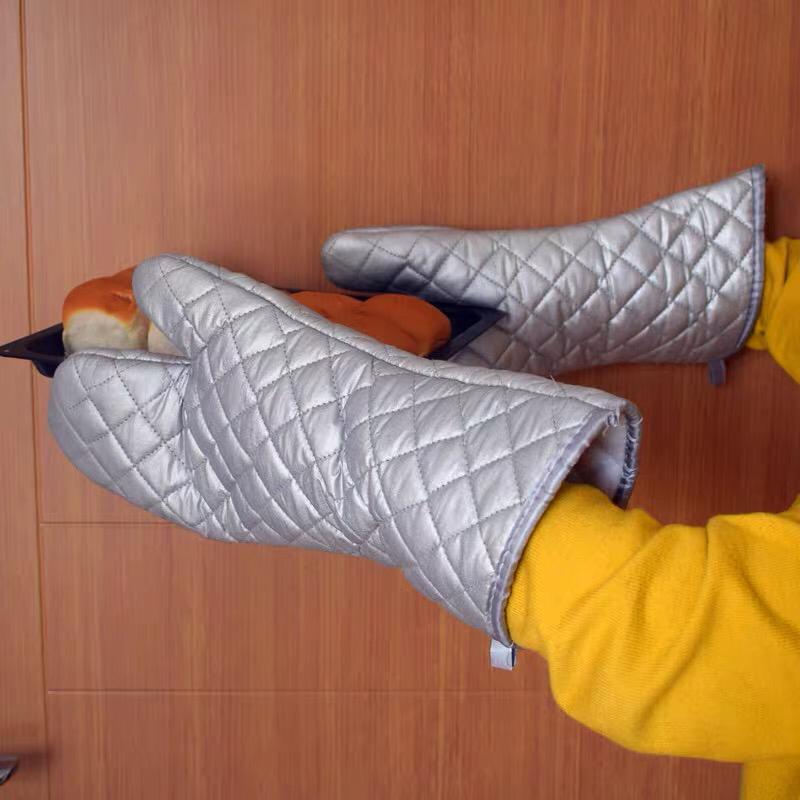 ممسكة حراري قماش فضي -AZ-1006