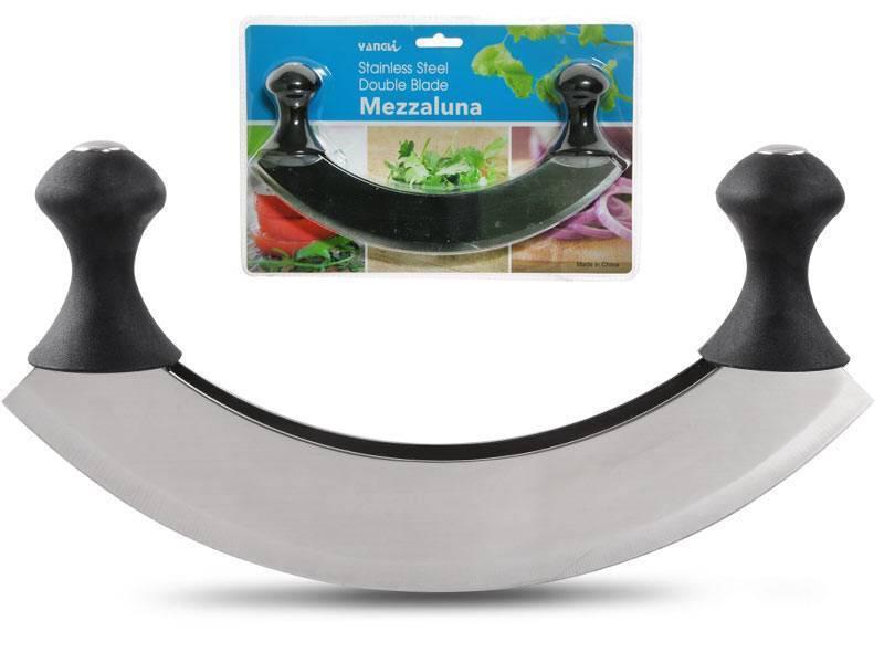 قطاعة ملوخية ستيل قبضة بلاستيك 100765