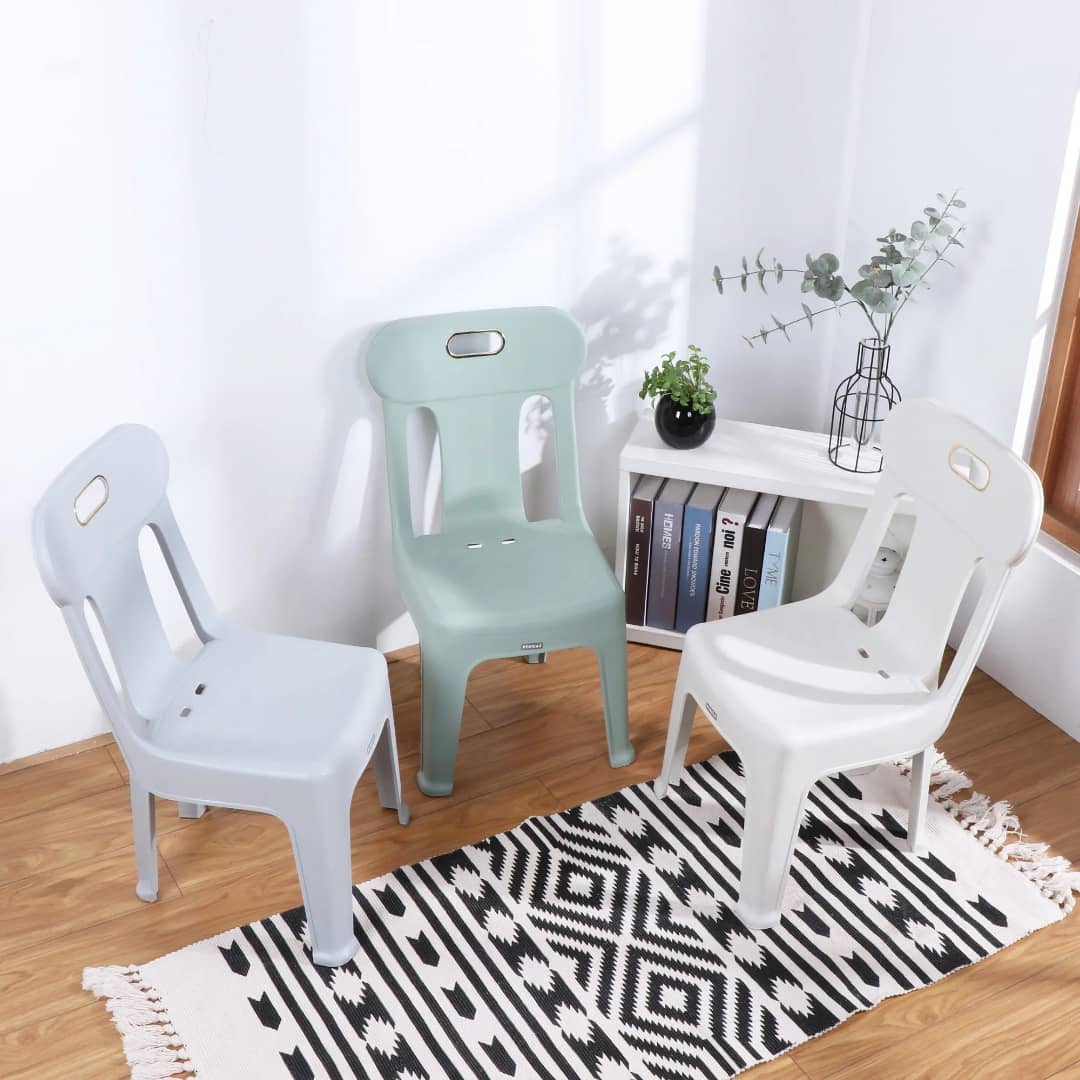 كرسي مطبخ بلاستيك بظهر ممتاز AZ-3018