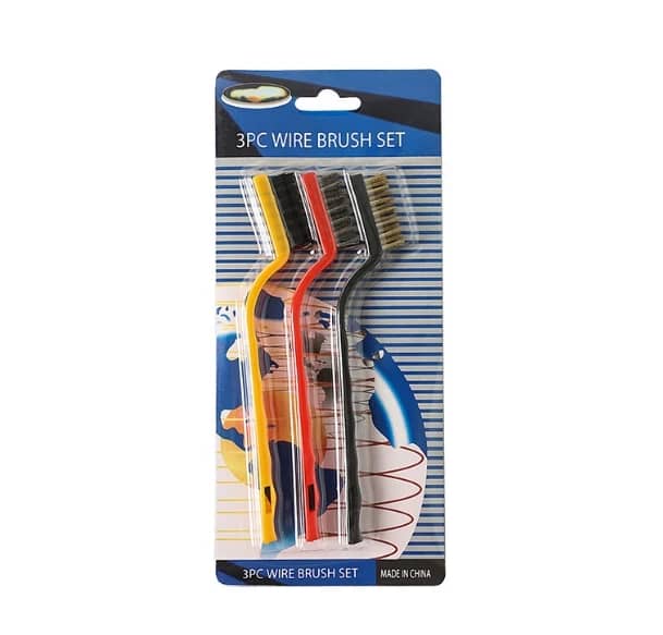 طقم فرش تنظيف سلك خشن 3 قطع AZ-3279