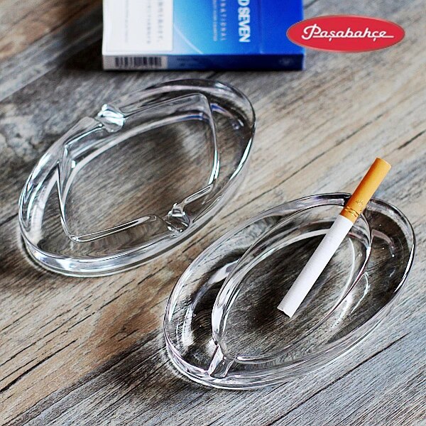 طفايات سجاير زجاج ديسك - قطعتين 54166