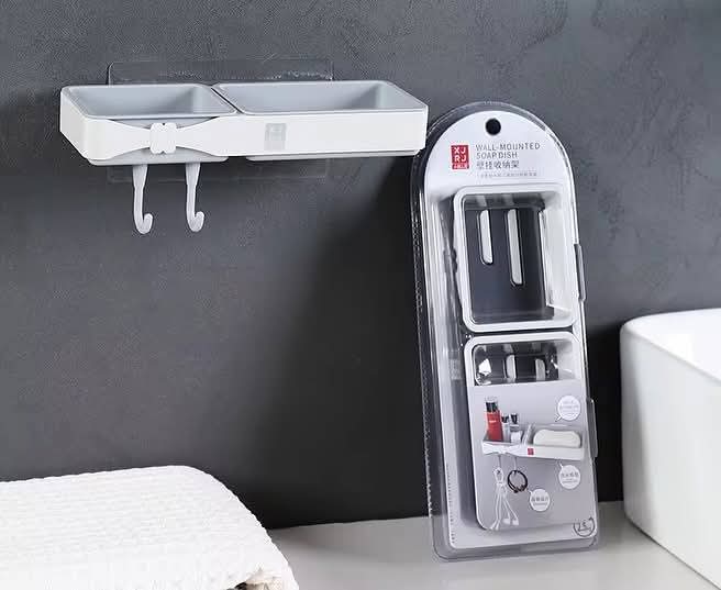 ستاند حامل صابون وفرش اسنان لاصق 8274 43/329