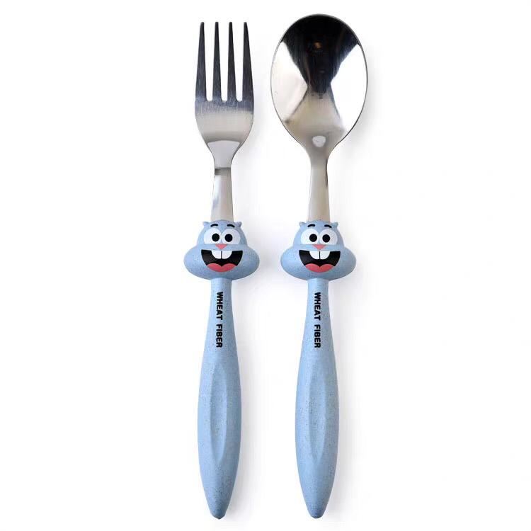 ملعقة + شوكة اطفال رسومات AZ-1358