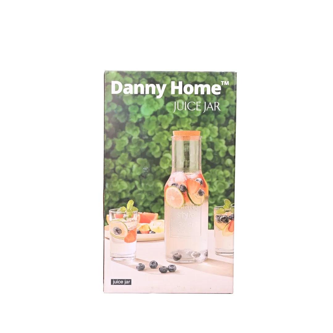 جاك مشروبات زجاجي مع 4 قلاصات DANNY HOME 017