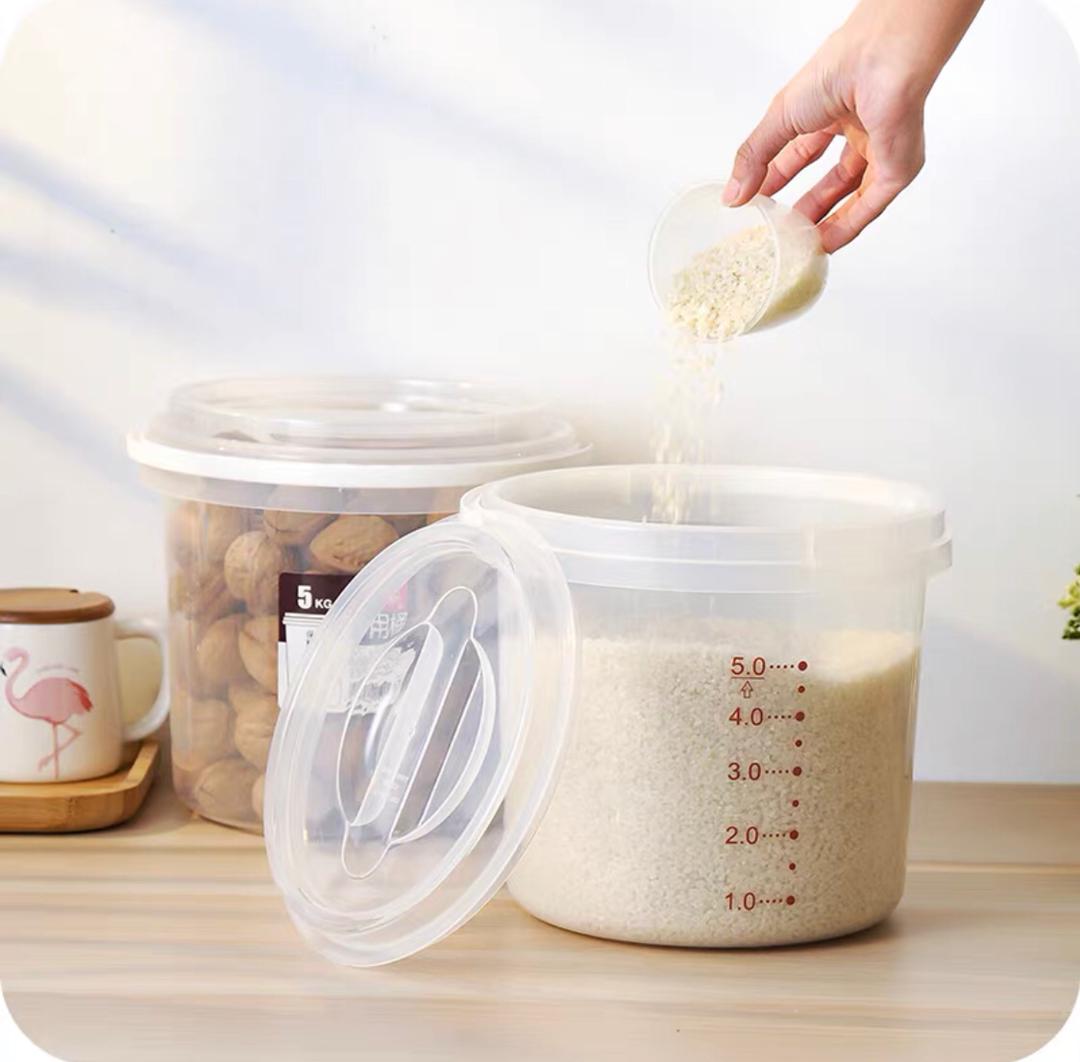 سطل مقادير شفاف مع كوب AZ-2321 -2322