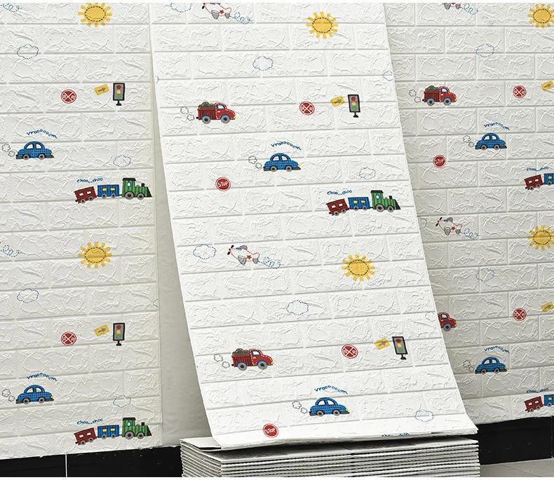 ديكور جدار لاصق مشجر ثري دي 77*70 سم HMK-239