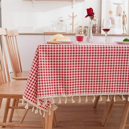 سفرة كاروهات قماش مبروز 120*150سم AZ-2568