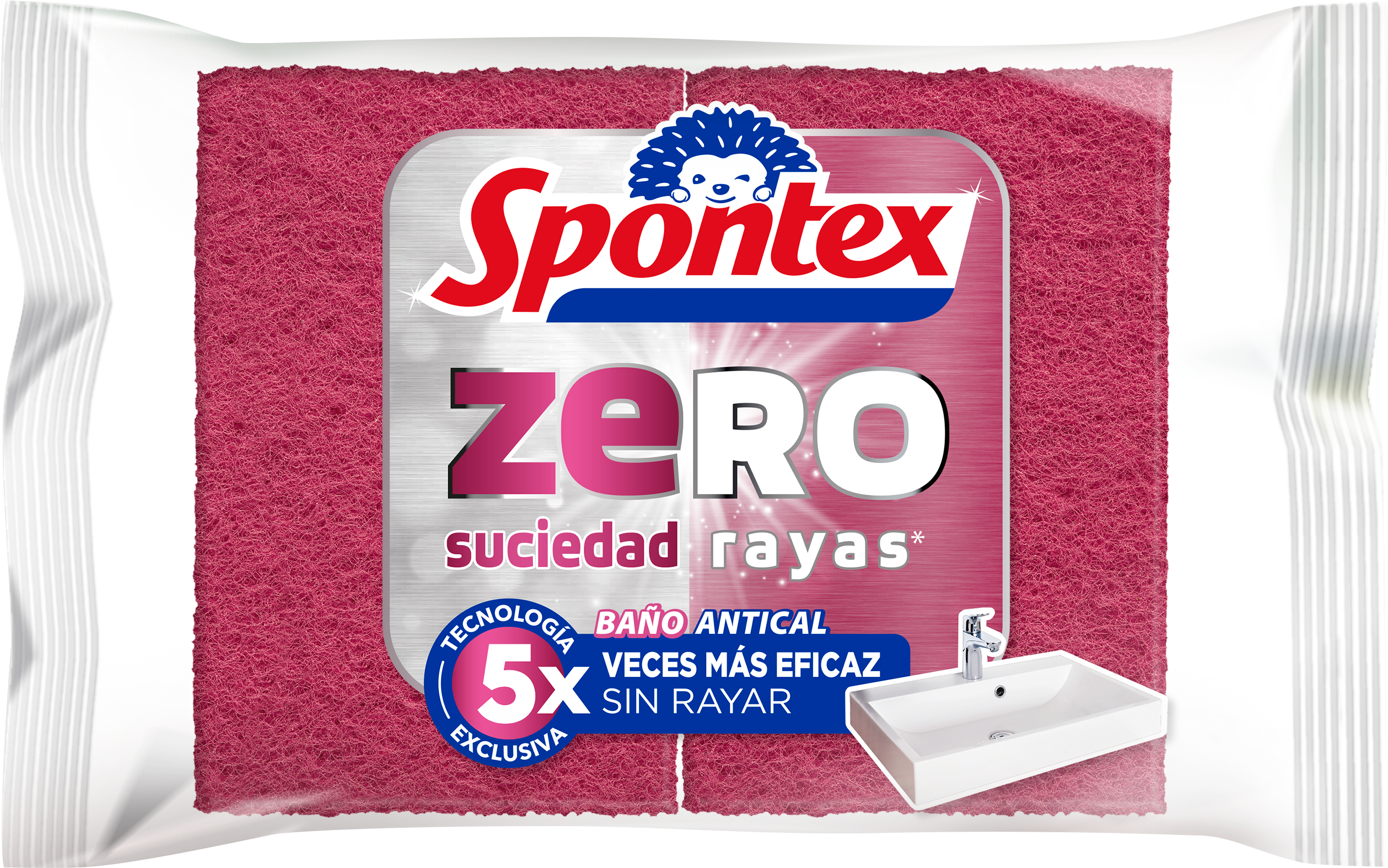 اسفنج سبونتكس ناعم على الاسطح - قطعتين