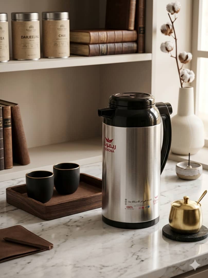 ثلاجة ريمونا منقوش مطفي ضغطه جانبي