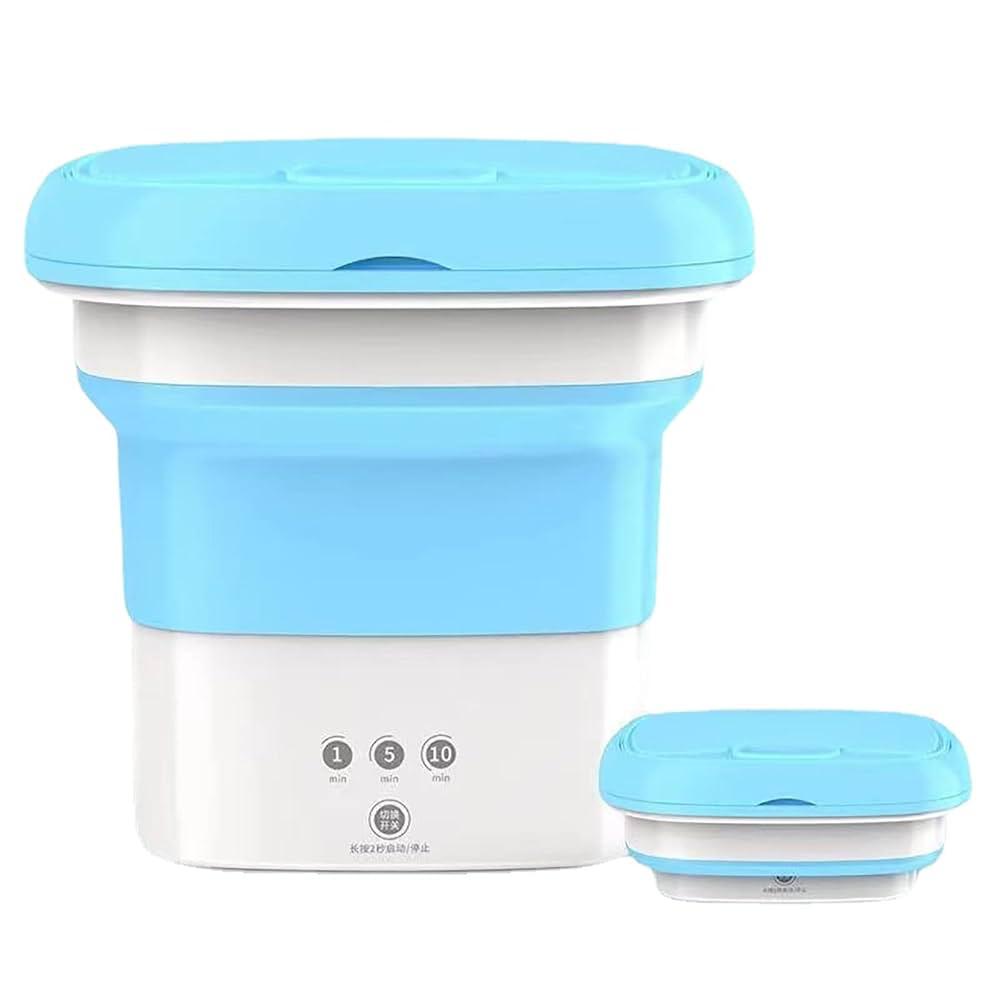 غسالة ملابس سفري مع النشاف قابل للطي 60 وات HY-915