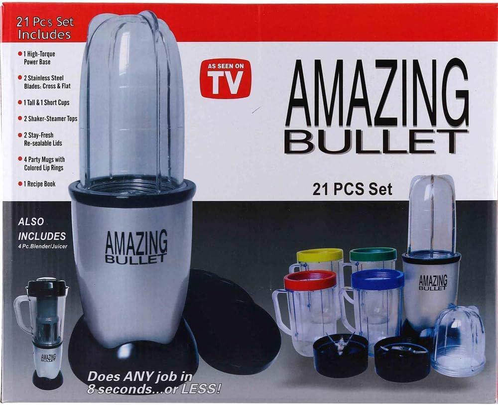 عصارة فواكة كبس 21 قطعة AMAZING BULLET