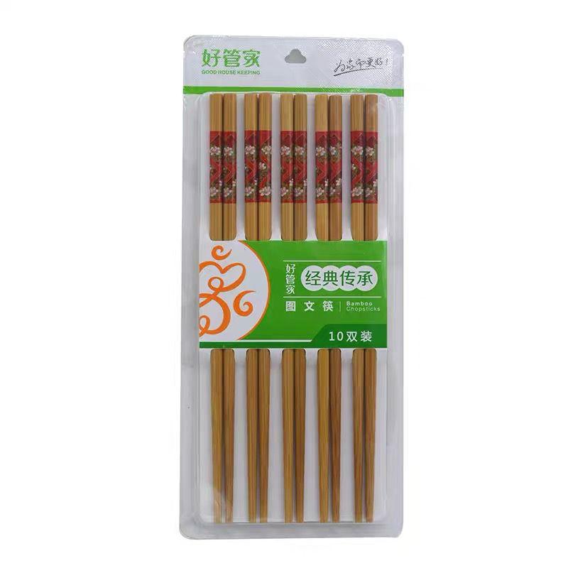 شدة اعواد اكل صيني 10 طقم JIALI