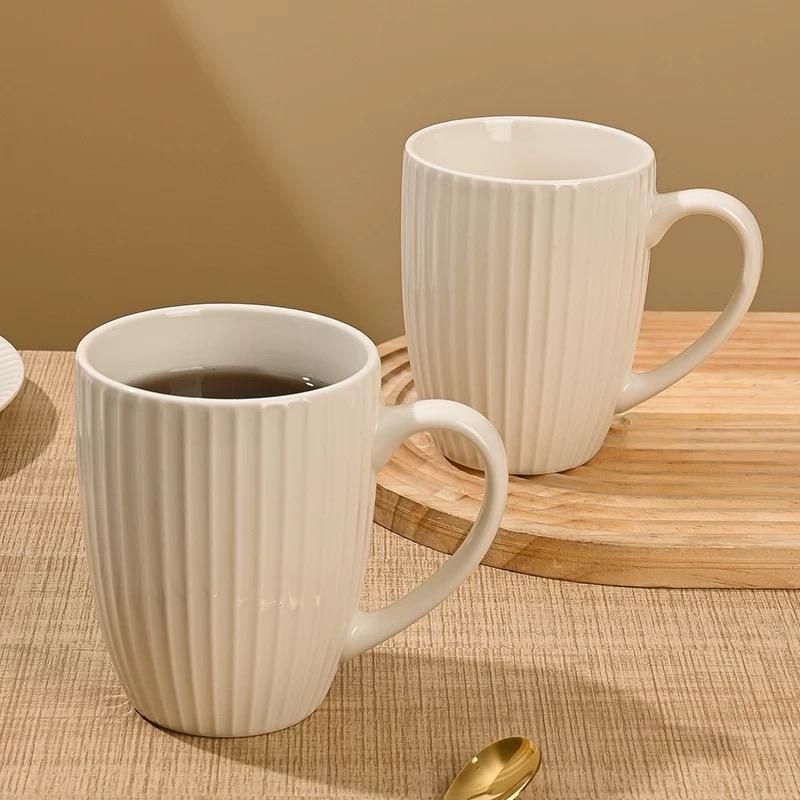 كوب قهوة سيراميك مقلم وسط AZ-3037