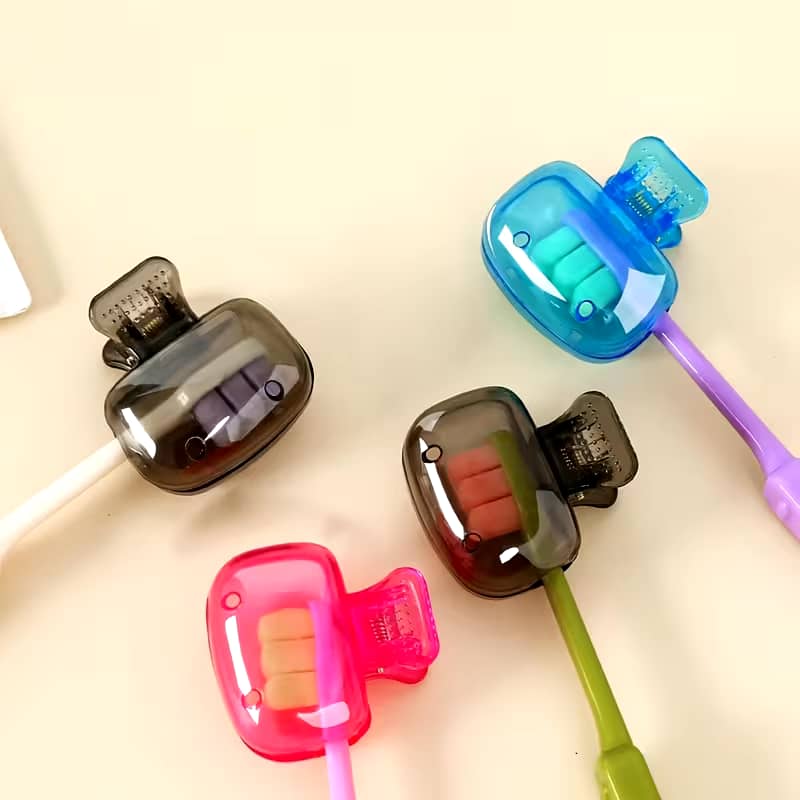 اغطية فرش اسنان شفاف طقم قطعتين AZ-3300