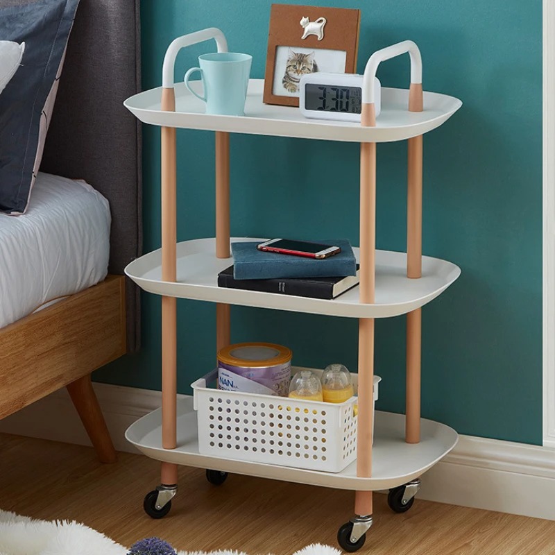 طاولة تقديم مع عجلات بيضاوي AZ-1517+1518