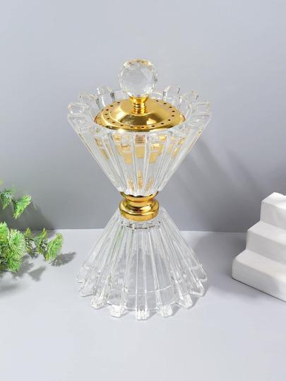 مبخرة زجاج كريستال مقلم كبير AFG-4995