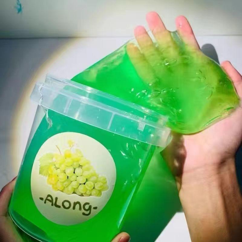 لعبة اطفال سلايم علبة شفاف