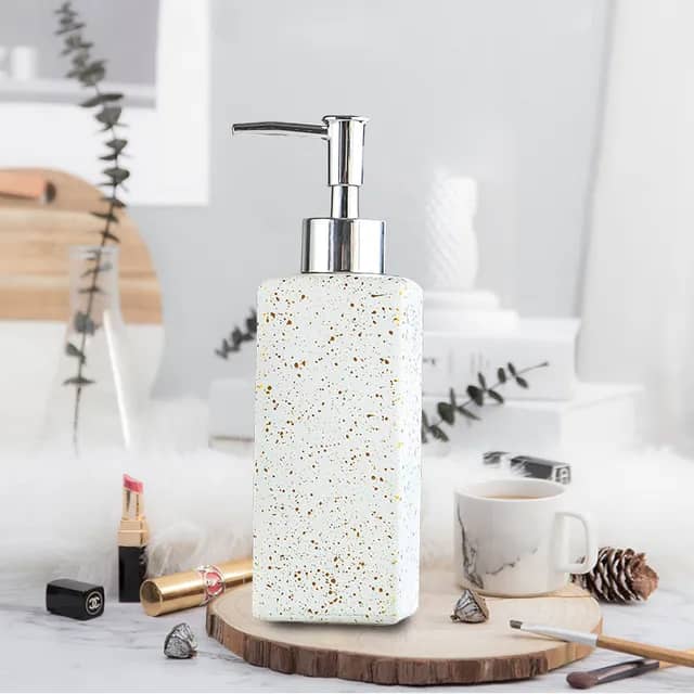 علبة كريمات او صابون مزاز رخامي 400مل AZ-2232