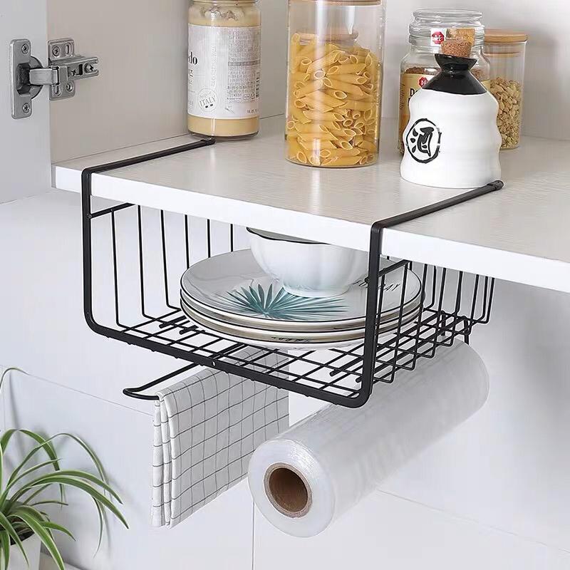 رف تخزين مطبخ تعليقة - حديد 30*26*20 سم  AZ-1214