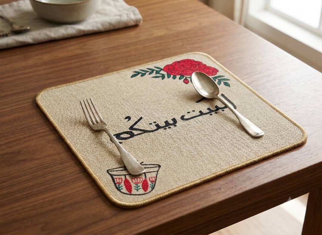 لبادة-عازل حراري مغربي مربع كبير 30سم iik-505