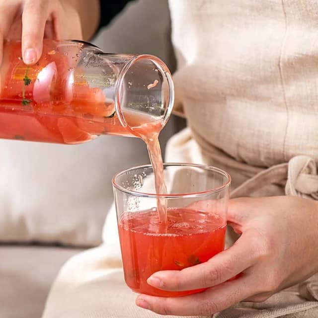 جاك زجاج مع كوب غطاء 1 لتر AZ-2036